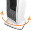 White Heater LTC With Ceramic Heating Element 1400/2000W With remote