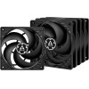 Arctic F12 Pwm Pack Of 5pCs - Best performance/Noise Case Fan - 120mm Black - (ACFAN00145A)