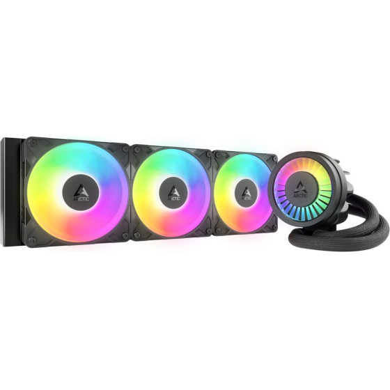 Arctic Liquid Freezer Iii Pro 360 A-Rgb Black - Improved Aio Cpu Water Cooler 1700,1851,AM4,AM5 - (ACFRE00184A)