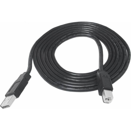 Usb Printer Cable Tfo A-Male To B-Male Cord 3m black