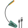 Glocusent ��������� ��������� Mini clip-On Book light, USB-C ������� - (GLCSNTBL102G)