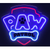 Psi Patrol Hanging Neon Led Paw Patrol On Plexiglass - Logo OW-130146