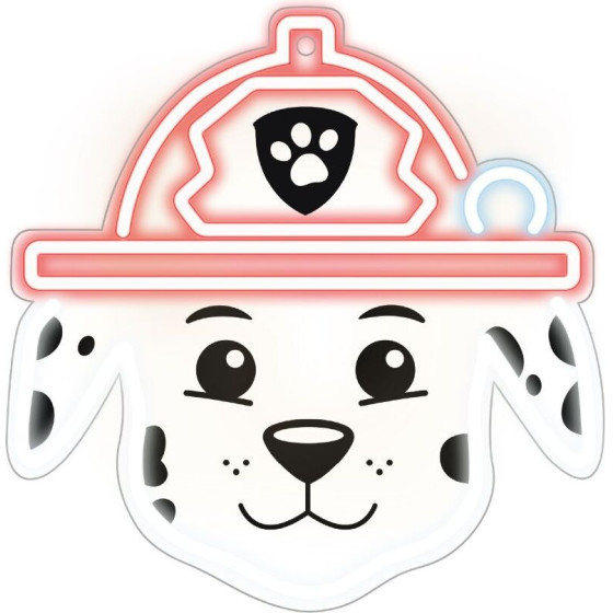 Psi Patrol Hanging Neon Led Paw Patrol On Plexiglass - Marshall OW-130646