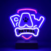 Psi Patrol Neon Led On a Stand Paw Patrol - Logo OW-120146