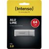 Intenso Usb 2.0 Stick 64GB Alu Line Silver - (3521492)