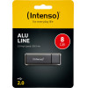 Intenso Usb 2.0 Stick 8GB Alu Line Anthracite - (3521461)