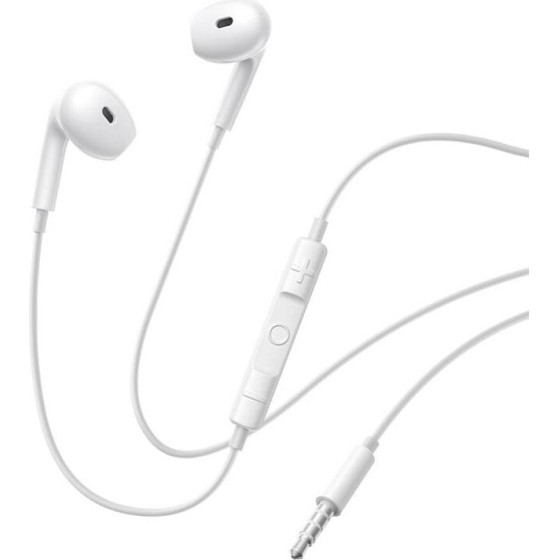 Baseus OS- Encok HZ19 Wired Earphones Moon White