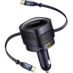 Baseus Pd Car Charger 2x Usb Port 90W black