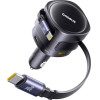 Baseus Pd Car Charger 2x Usb Port 90W black