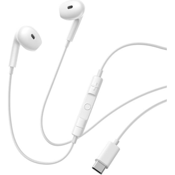 Baseus Encok CZ19 Wired Earphones Moon White
