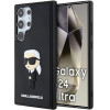 Karl Lagerfeld Case For Samsung S24 Ultra KLHCS24L3DRkink (3D Rubber Ikonik NFT) black