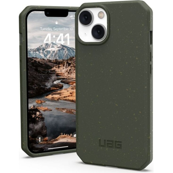 Urban Armor Gear UAG case BIODEGRADABLE OUTBACK for IPHONE 14 Plus green