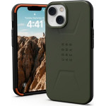 Urban Armor Gear UAG case CIVILIAN compatible with MagSafe for IPHONE 14 Plus green