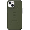 Urban Armor Gear UAG case CIVILIAN compatible with MagSafe for IPHONE 14 Plus green