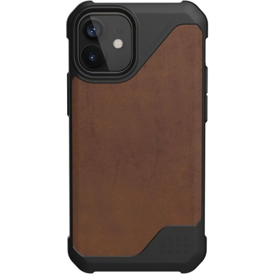 Urban Armor Gear UAG case METROPOLIS LT (leather) for IPHONE 12 Mini brown