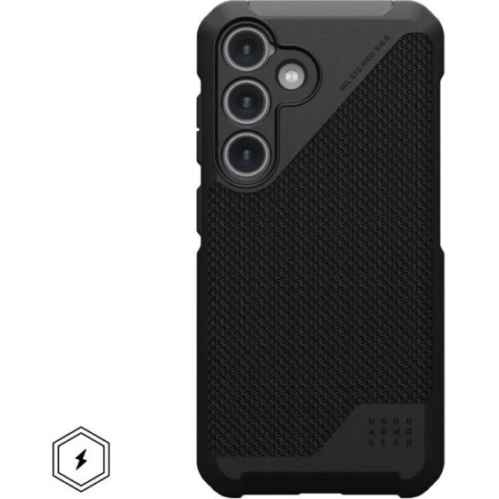 Urban Armor Gear UAG case METROPOLIS LT MAGNET with built-in magnet for SAMSUNG S24 5G kevlar black