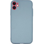 Vivid Carbon Fiber Case Apple Iphone 11 Blue - (CS-Offc Case 3-2403001)