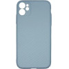 Vivid Carbon Fiber Case Apple Iphone 11 Blue - (CS-Offc Case 3-2403001)