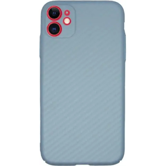 Vivid Carbon Fiber Case Apple Iphone 11 Blue - (CS-Offc Case 3-2403001)