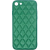 Vivid Diamond Shape Pu Leather Case Apple Iphone 6/6s/7/8 Green - (CS-Sp Case 2-2403010)