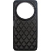 Vivid Diamond Shape Pu Leather Case Redmi A3 Black - (CS-Sp Case 4-2403001)