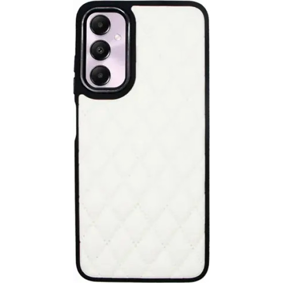 Vivid Diamond Shape Pu Leather Case Samsung Galaxy A05s White - (CS-Sp Case 1-2403002)
