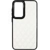 Vivid Diamond Shape Pu Leather Case Samsung Galaxy A35 5G White - (CS-Sp Case 1-2403004)