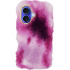 Vivid Fluffy Plush Case Apple Iphone 16 Pink - (CS-FR-3-2409001)