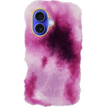 Vivid Fluffy Plush Case Apple Iphone 16 Pink - (CS-FR-3-2409001)