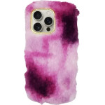 Vivid Fluffy Plush Case Apple Iphone 16 Pro Max Pink - (CS-FR-3-2409003)