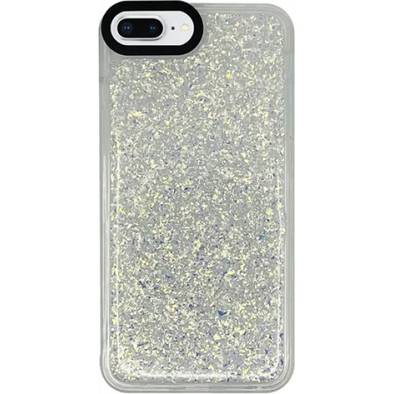Vivid Glitter Shine Case Apple Iphone 6/6s/7/8 Plus Silver - (CS-Fshn Glt 11-2403006)