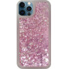 Vivid Liquid Glitter Case Apple Iphone 12/12 Pro Pink - (CS-Fshn Glt 5-2403001)