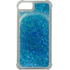Vivid Liquid Glitter Case Apple Iphone 6/6s/7/8 Blue - (CS-Fshn GLT-2403003)