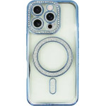 Vivid Magsafe Strass And Glitter Case Apple Iphone 16 Pro Transparent - (CS-Mgs TR- 2409002)