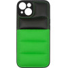 Vivid Puffer Back Cover Apple Iphone 14 Green/Black - (CS-Nf Case 1-2403001)