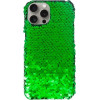 Vivid Sequin Case Apple Iphone 15 Pro Green - (CS-Fshn Glt 10-2403002)