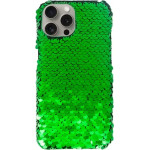 Vivid Sequin Case Apple Iphone 15 Pro Green - (CS-Fshn Glt 10-2403002)