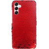 Vivid Sequin Case Samsung Galaxy A14 4G/5G Red - (CS-Fshn Glt 7-2403005)