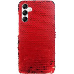 Vivid Sequin Case Samsung Galaxy A14 4G/5G Red - (CS-Fshn Glt 7-2403005)