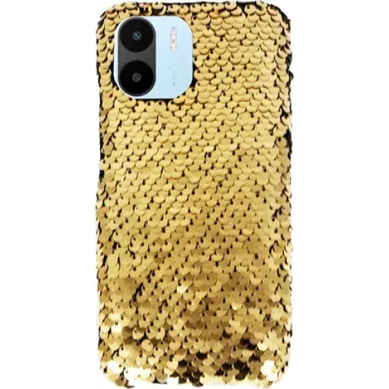 Vivid Sequin Case Xiaomi Redmi A2 Gold - (CS-Fshn Glt 8-2403007)
