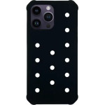 Vivid Silicone Pins Case Apple Iphone 15 Pro Black - (CS-Pbrd 1-2403004)