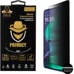 Idol 1991 Tempered Glass Motorola Moto G 5G 2025 6.7'' 9H 0.25mm Privacy Antispy Semi Curved Full Glue BLACK - (5205308384295)