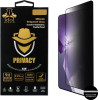 Idol 1991 Tempered Glass Oneplus Ace 5/Ace 5 Pro 6.78'' 9H 0.25mm Privacy Antispy Semi Curved Full Glue BLACK - (5205308384301)