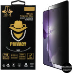 Idol 1991 Tempered Glass Oneplus Ace 5/Ace 5 Pro 6.78'' 9H 0.25mm Privacy Antispy Semi Curved Full Glue BLACK - (5205308384301)