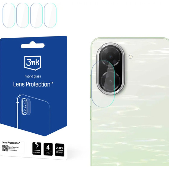 3MK Protection Hybrid Glass For Camera Lens 3MK Lens Protection For Xiaomi Redmi A5 4G - (W-3LenProt-Reda54g-0)