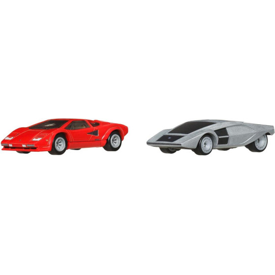 Mattel Hot Wheels: Premium Car Culture - Lamborghini Countach LP5000 Qv & Lancia Stratos Zero (JBL02)