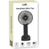LGP Handheld Mini Fan Black - (LAM980053)