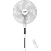LGP Round Base Stand Fan 16' 40CM 55W With Remote Control And Timer White - (LAM980046)
