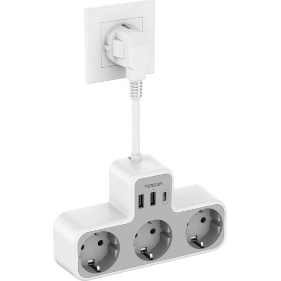 Tessan Power Strip - (TS-323X-C)