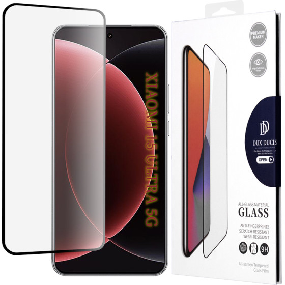 Dux Ducis - Tempered Glass - Xiaomi 15 Ultra - Black